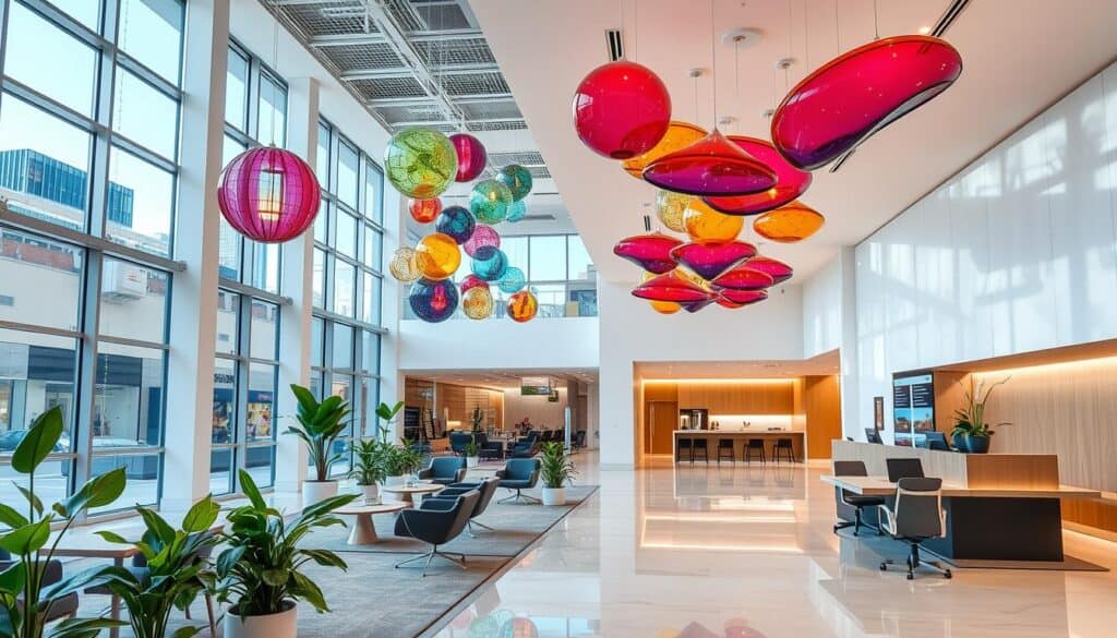 contemporary banking spaces
